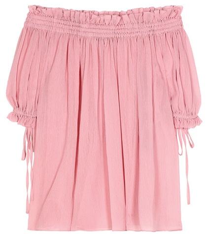 Alexander Mcqueen Off-the-shoulder Blouse