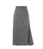 Maison Margiela Plaid Wool Skirt