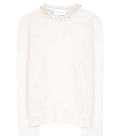 Simone Rocha Embellished Mohair-blend Sweater