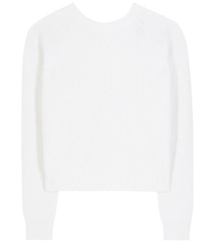 Coach Cashmere-blend Knitted Reversible Sweater