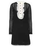 Redvalentino Knitted Wool Mini Dress