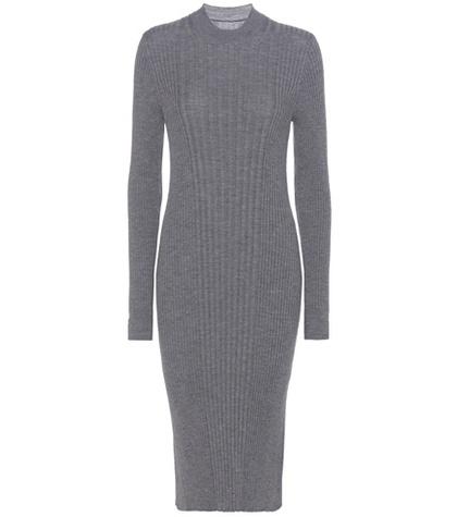 Maison Margiela Ribbed Wool Dress