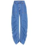 Chlo Xenia Oversized High-rise Jeans