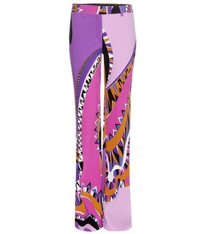 Emilio Pucci Printed Trousers