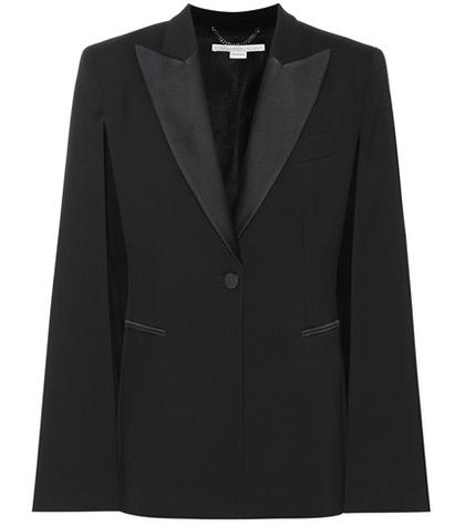 Stella Mccartney Wool Cape Blazer
