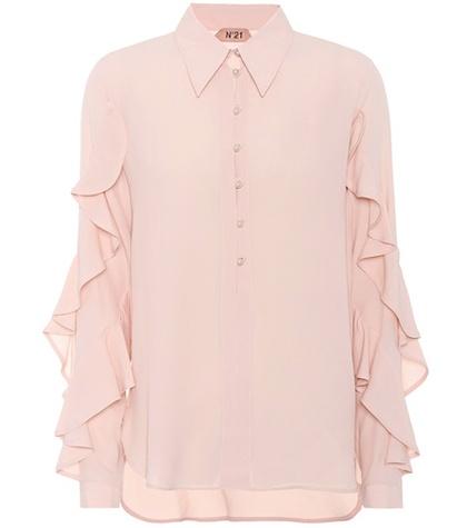 N21 Silk-blend Shirt