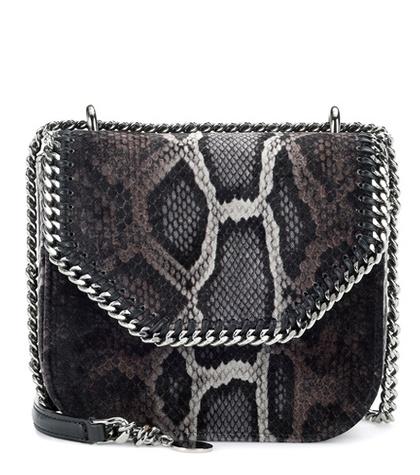 Stella Mccartney Mini Falabella Box Velvet Shoulder Bag