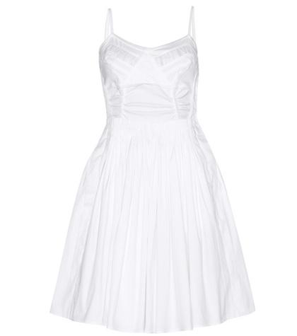 Miu Miu Cotton-blend Dress