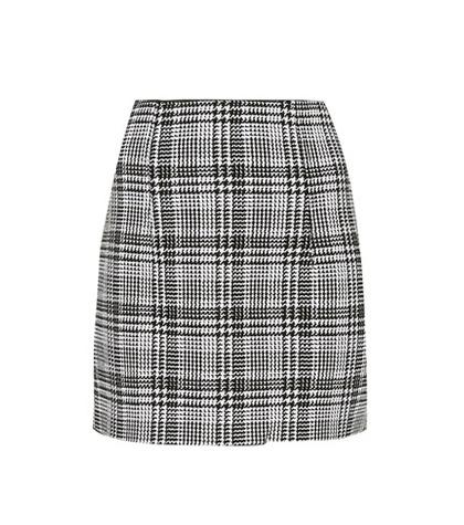Adidas Originals Plaid Miniskirt
