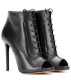 Tabitha Simmons Pace Leather Peep-toe Ankle Boots