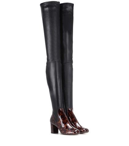 Calvin Klein Collection Leather Over-the-knee Boots