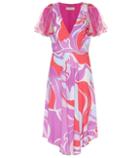 Vetements Printed Silk-blend Dress