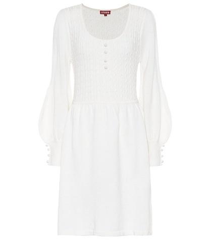 Staud Jessie Wool-blend Dress