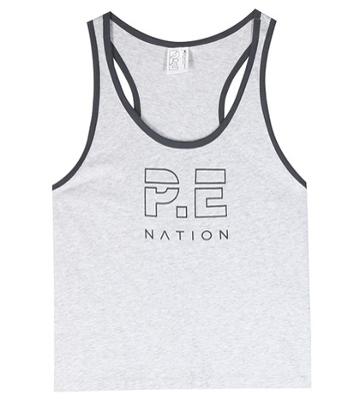 P.e Nation Iceman Printed Cotton Tank Top