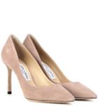 Roland Mouret Romy 85 Suede Pumps