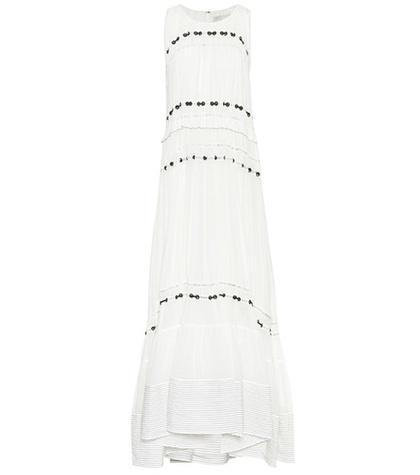 3.1 Phillip Lim Pintucked Silk Gown