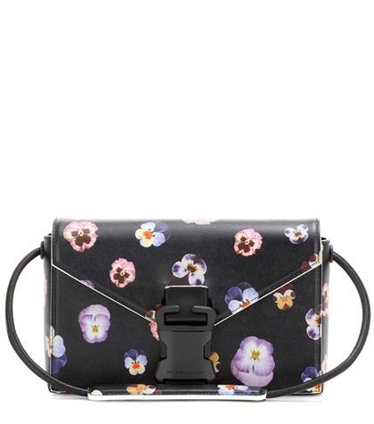 Christopher Kane Printed Leather Crossbody Bag