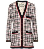 Gucci Plaid Cotton-blend Jacket