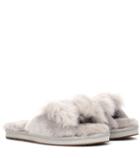 Tod's Mirabelle Shearling Slippers