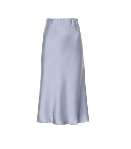 Nanushka Zarina Satin Midi Skirt