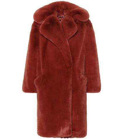Givenchy Oversized Faux Fur Coat