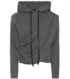 Unravel Draped Cotton Hoodie