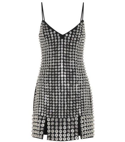 David Koma Embellished Minidress