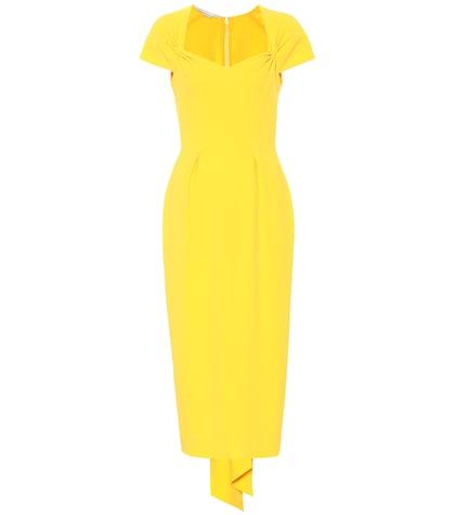 Stella Mccartney Crêpe Midi Dress