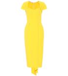 Stella Mccartney Crêpe Midi Dress