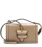 The Row Barcelona Small Leather Shoulder Bag