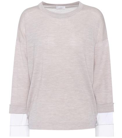 Brunello Cucinelli Wool And Cashmere Top