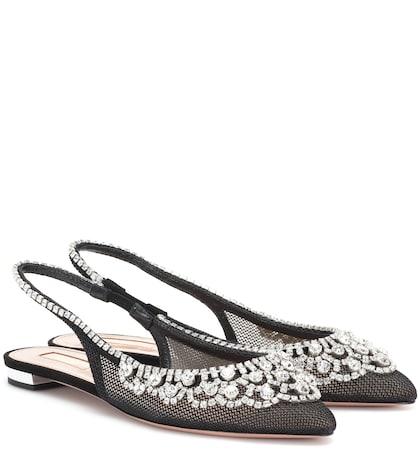 Vetements Marahani Mesh Ballet Flats