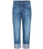 Brunello Cucinelli Cuffed Cropped Jeans