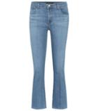 J Brand Selena Cropped Mid-rise Jeans