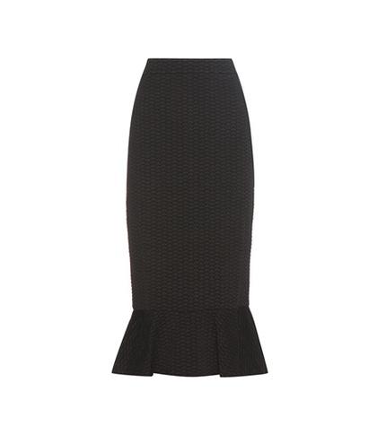 Mary Katrantzou Cloqué Trumpet Skirt