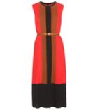 Michael Kors Collection Pleated Crêpe Dress