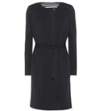 Oscar De La Renta Medusa Reversible Wool Coat
