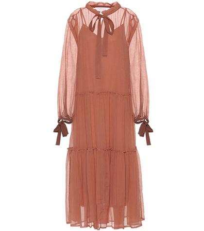 See By Chlo Cotton And Silk Dress