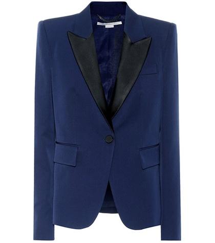 Stella Mccartney Wool Tuxedo Blazer