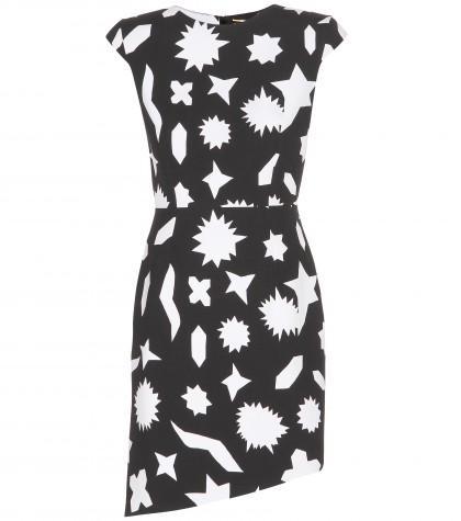 Saint Laurent Printed Crêpe Dress