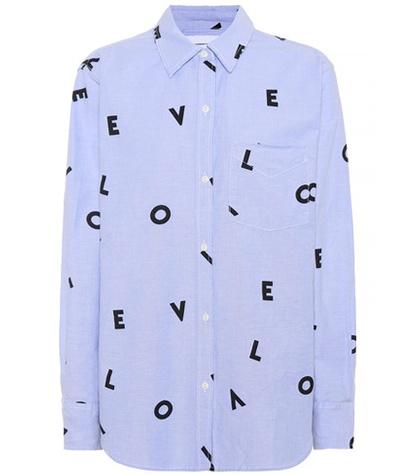 Current/elliott The Derby Stretch-cotton Shirt