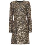 Dolce & Gabbana Sequined Leopard Minidress