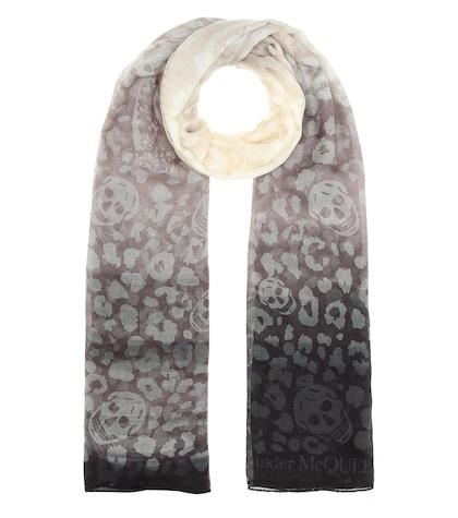 Alexander Mcqueen Printed Scarf