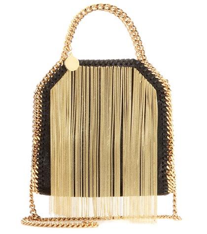 Stella Mccartney Falabella Tiny Embellished Shoulder Bag