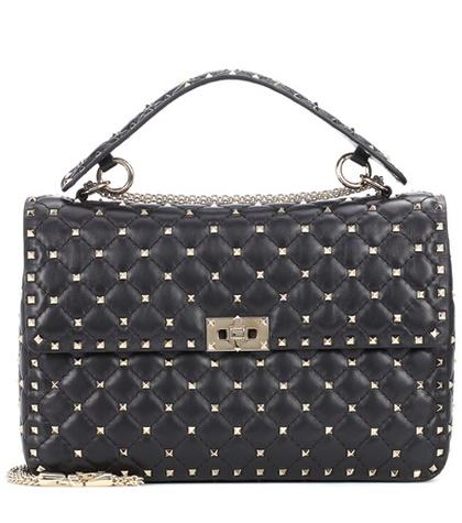 Valentino Valentino Garavani Rockstud Spike Large Leather Shoulder Bag