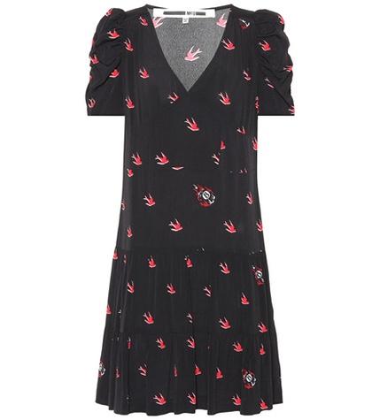 Jimmy Choo Printed Crêpe Minidress