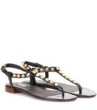 Helmut Lang Giant Studded Leather Sandals
