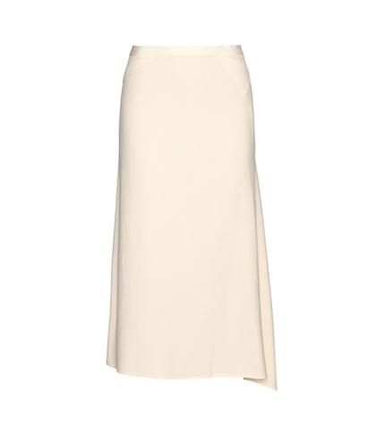 Helmut Lang Crêpe Midi Skirt