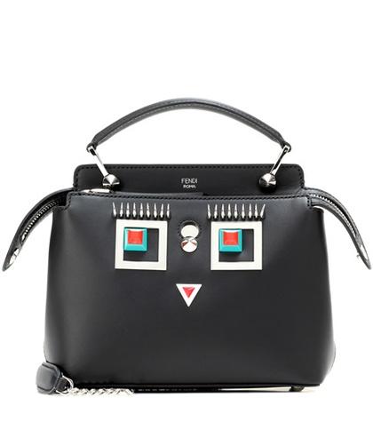 Fendi Dotcom Embellished Crossbody Bag
