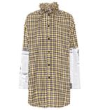 Stuart Weitzman Checked Cotton Shirt